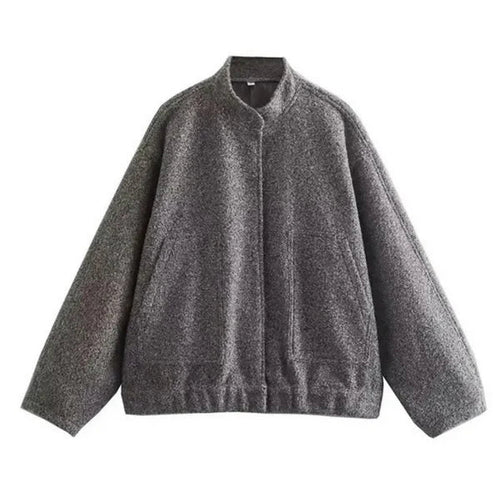 WW | Bequeme und trendige Oversize Bomberjacke