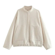 WW | Bequeme und trendige Oversize Bomberjacke