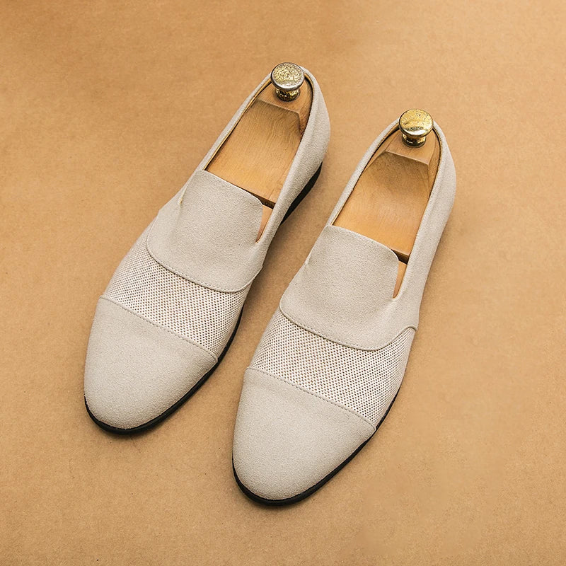 WW | Herren Luxe Leder Frosted Loafers