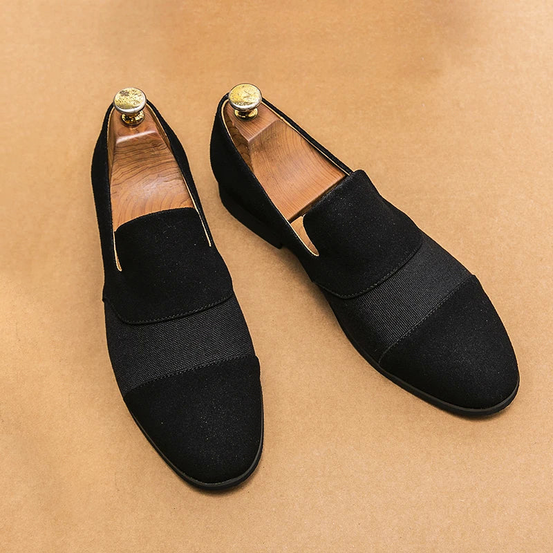 WW | Herren Luxe Leder Frosted Loafers