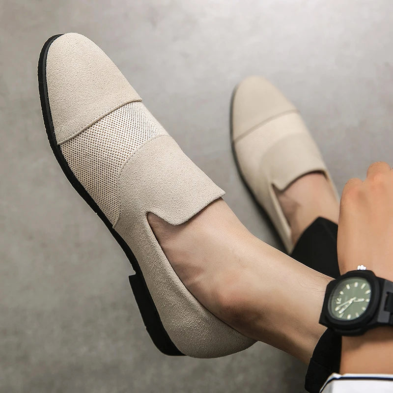WW | Herren Luxe Leder Frosted Loafers