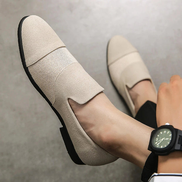 WW | Herren Luxe Leder Frosted Loafers