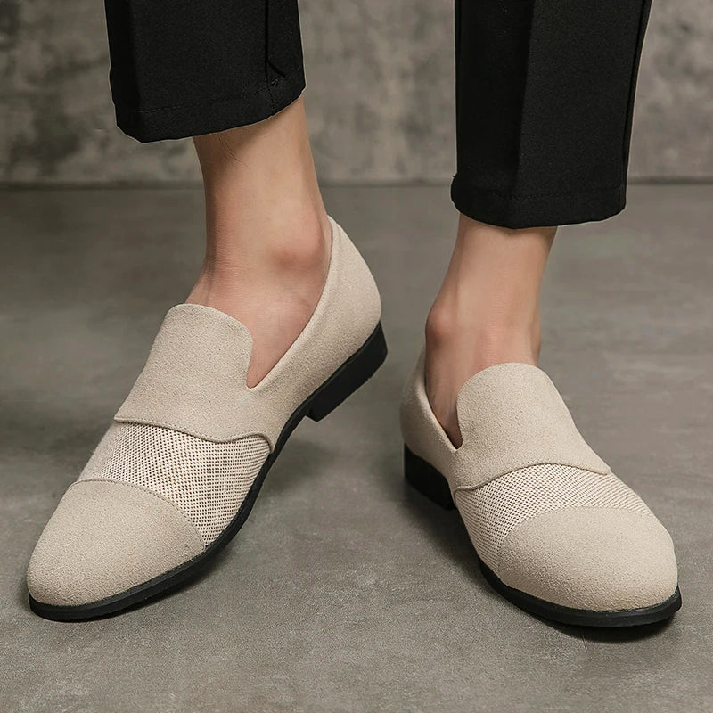 WW | Herren Luxe Leder Frosted Loafers