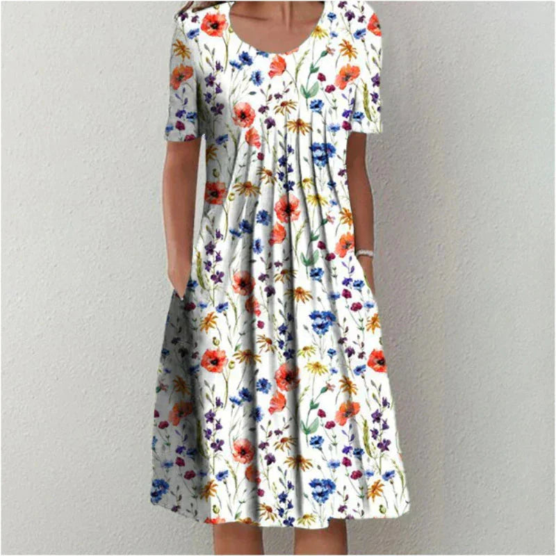 W&W Mode | Elegantes Baumwollkleid