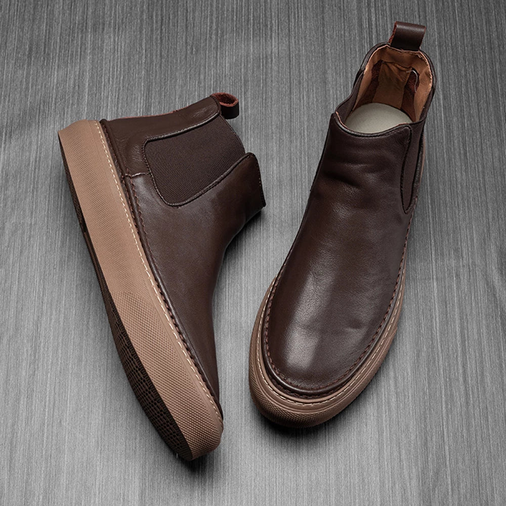 WW | Premium Stilvolle Leder Stiefel