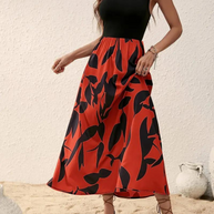 WW | Ärmelloses Boho Maxikleid