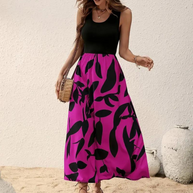WW | Ärmelloses Boho Maxikleid