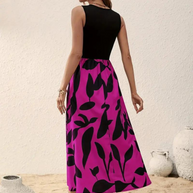 WW | Ärmelloses Boho Maxikleid