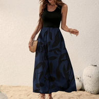 WW | Ärmelloses Boho Maxikleid