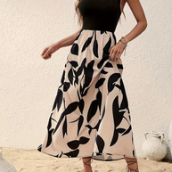 WW | Ärmelloses Boho Maxikleid