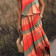 WW | Sonnenkleid Floral Schlitz WW | Kleid Sommerkleid