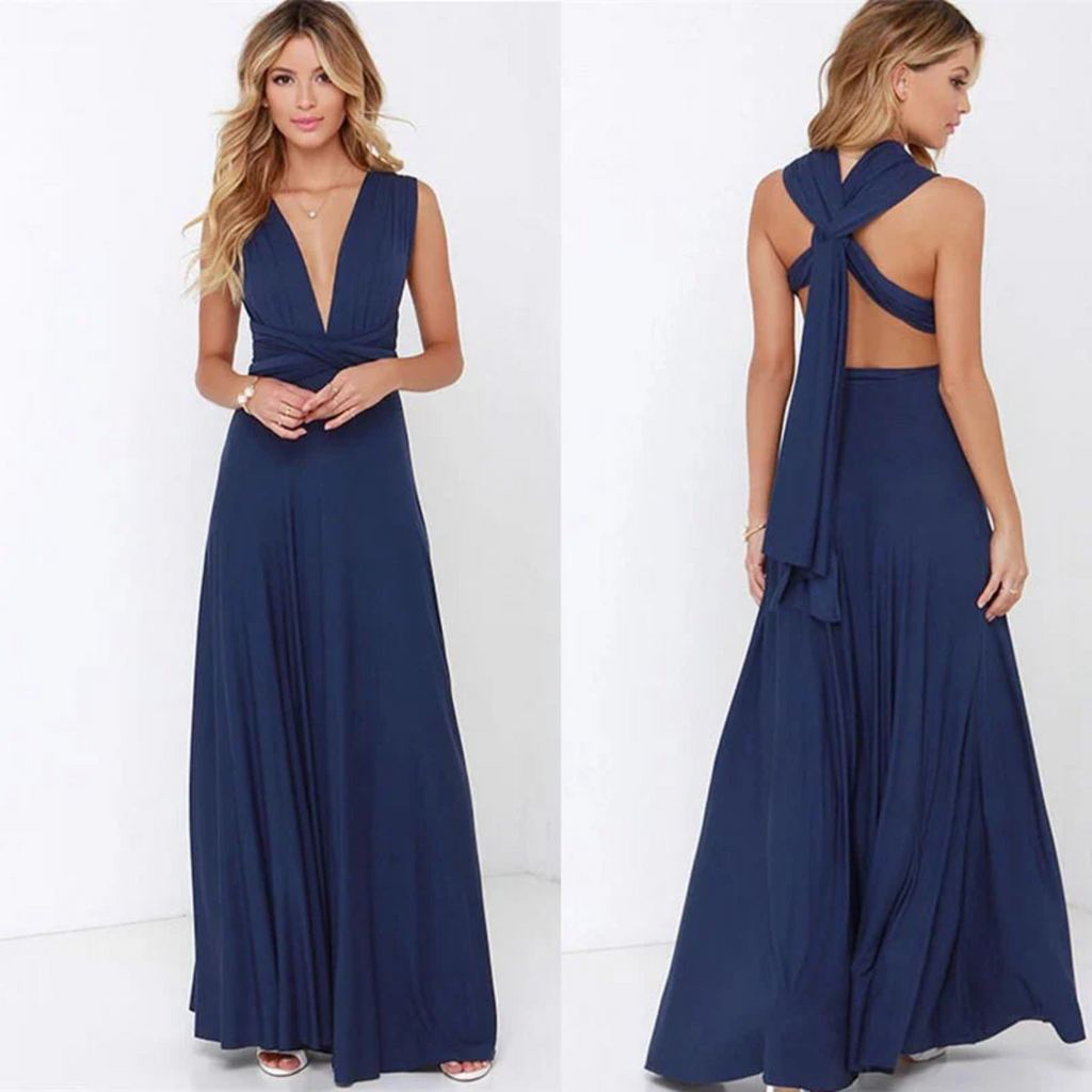 WW | Langes Elegante Sommerkleider Damen