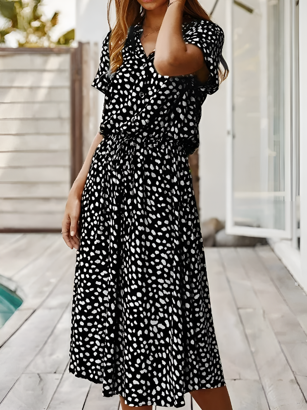 W&W Mode | Flattering Bohemian Inspired Design Kleid