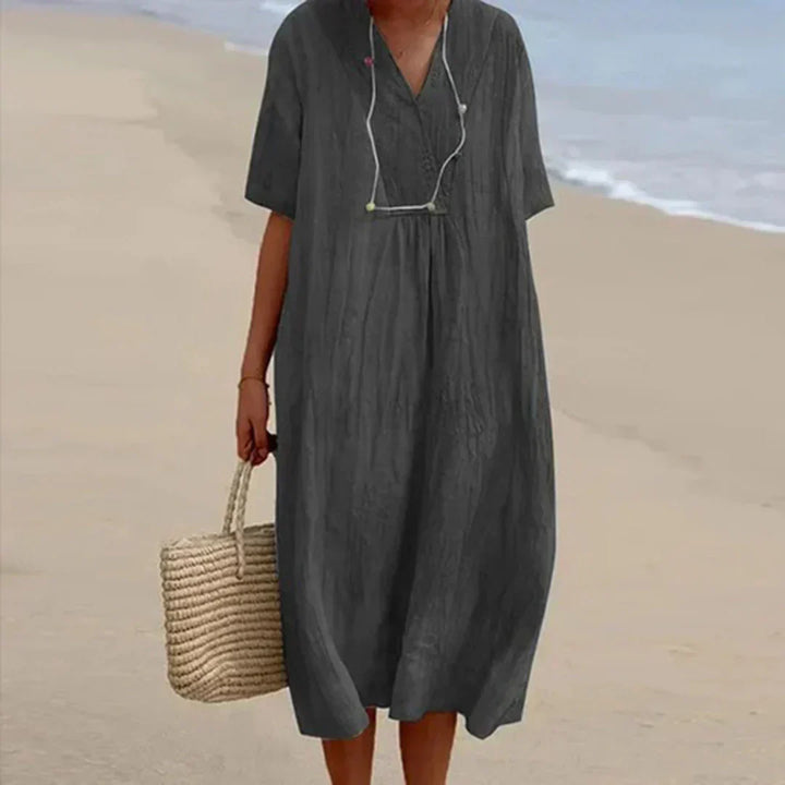 W&W Mode | Freizeitkleid für Damen aus hochwertigem Stoff