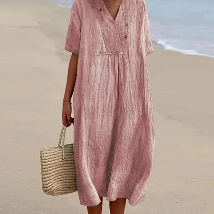 W&W Mode | Freizeitkleid für Damen aus hochwertigem Stoff