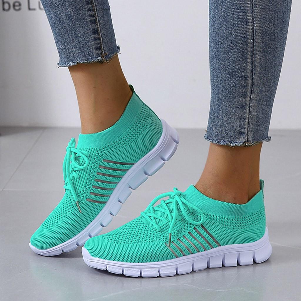 WW | Turnschuhe Orthopädische Slip On Walking Sneaker Schuhe für Frauen