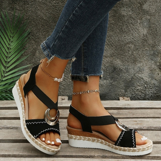 WW | Orthopädische Keilsandalen Design