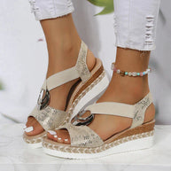 WW | Orthopädische Keilsandalen Design