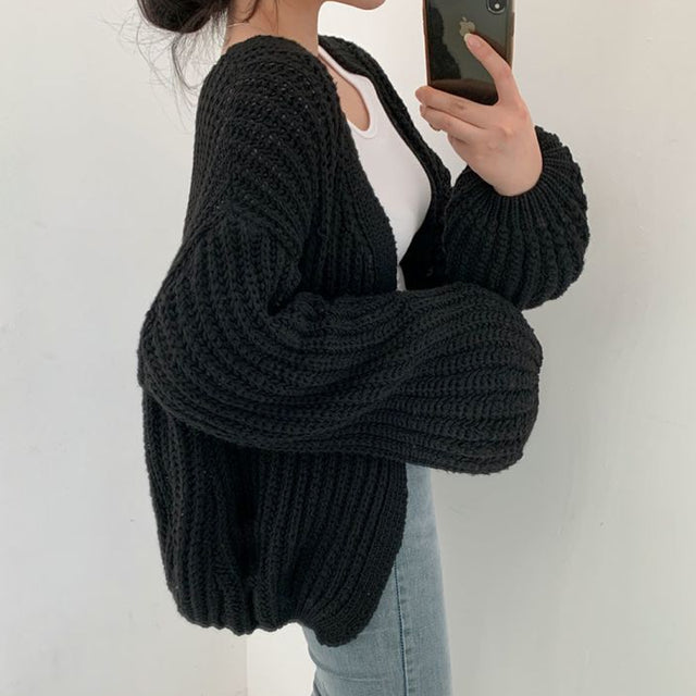 W&W – Langarm Cardigan