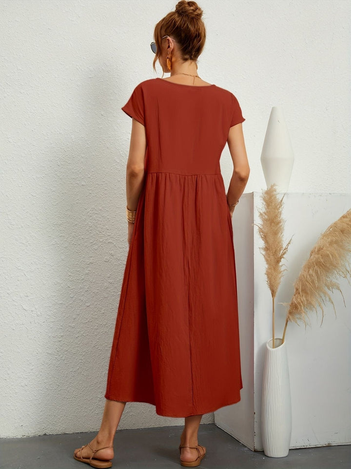 W&W Mode | Rennon Leinenkleid