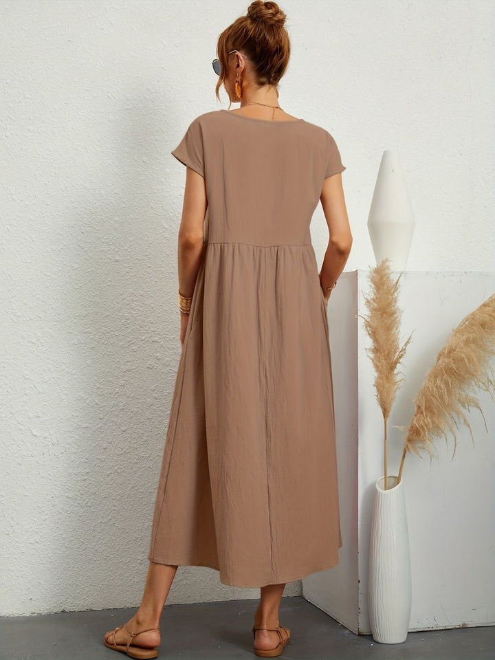 W&W Mode | Rennon Leinenkleid