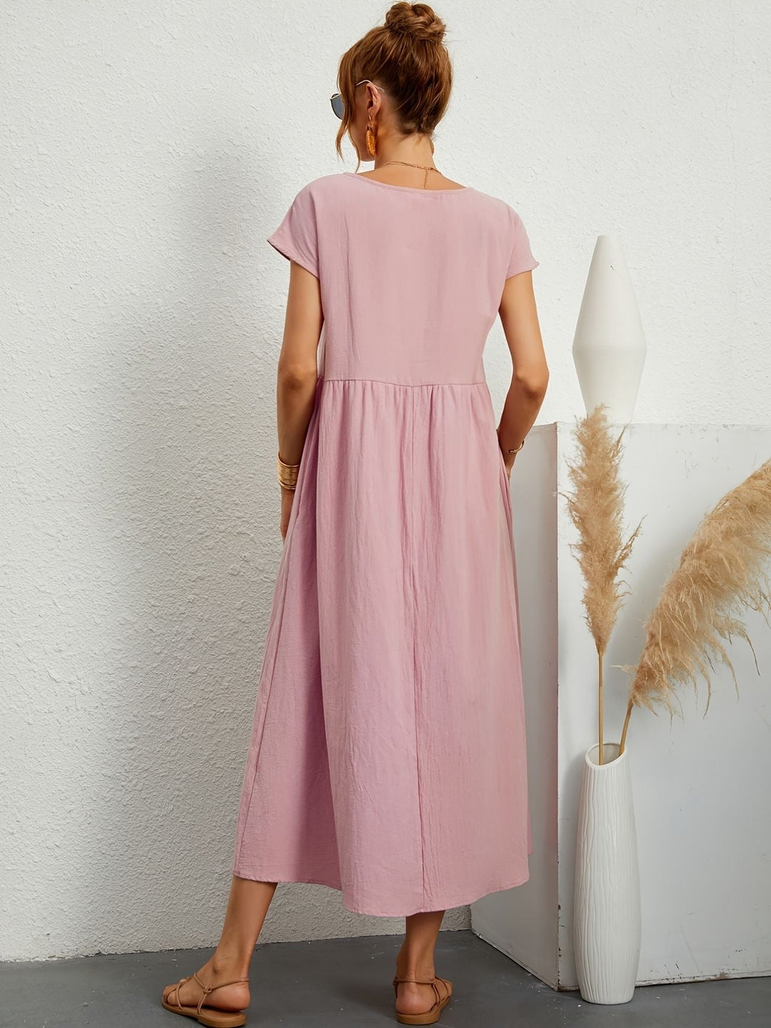 W&W Mode | Rennon Leinenkleid