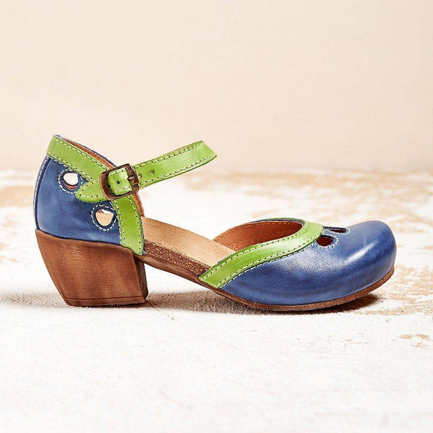 WW | Orthopädische Sandalen mit Niedrigem Absatz