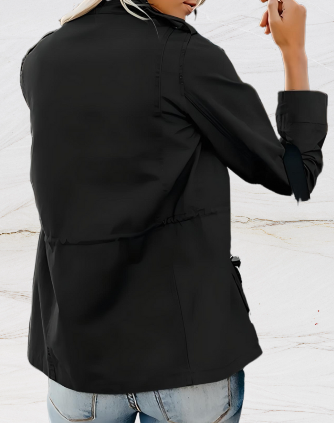 W&W Mode | Baumwolljacke Mit Knopfleiste Und Klassischem Kragen Für Damen