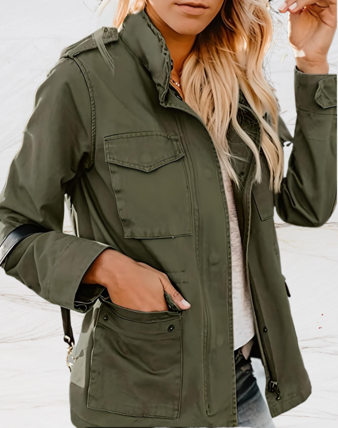 W&W Mode | Trendige Jacke Für Damen
