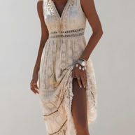 WW | Elegantes Damen Sommerkleid Im Boho Stil