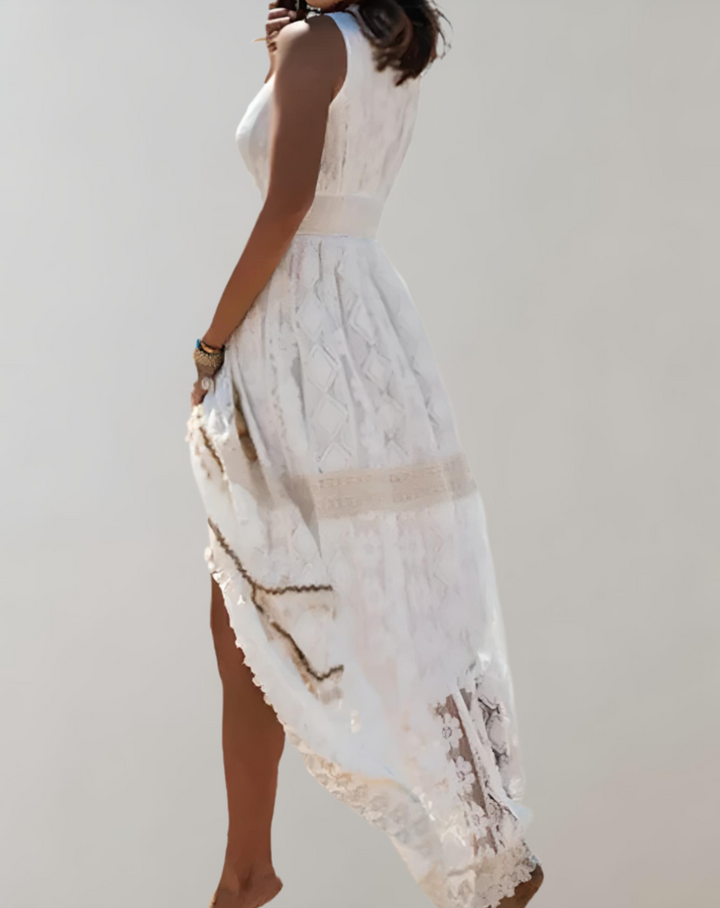 W&W Mode | Elegantes Damen Sommerkleid Im Boho Stil