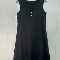 WW | Ärmellos Lockere Passform Boho Kleid Sommerkleid