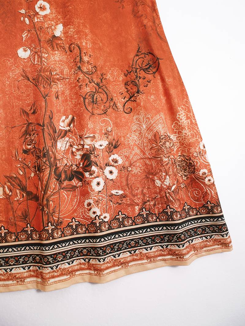 WW | Ärmellos Lockere Passform Boho Kleid Sommerkleid