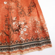 WW | Ärmellos Lockere Passform Boho Kleid Sommerkleid