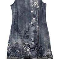 WW | Ärmellos Lockere Passform Boho Kleid Sommerkleid