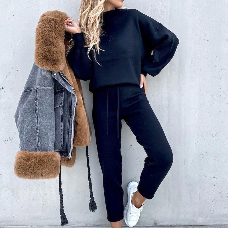 WW | Trainingsanzug | 2-teilig schicker und bequemer Damen-Loungewear