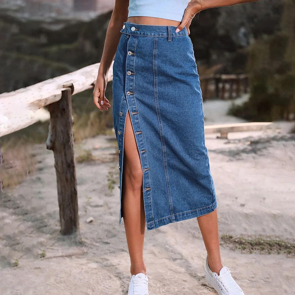 WW | Elegante Jeansrock