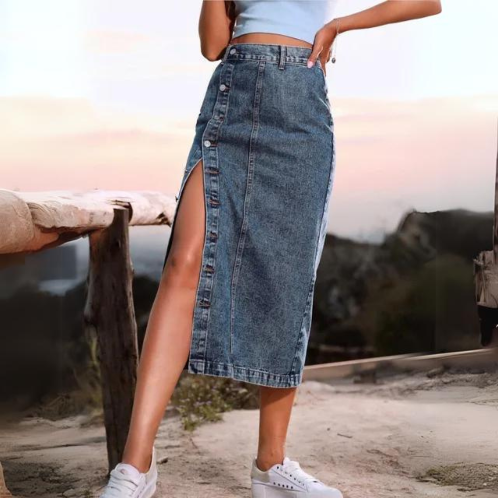 WW | Elegante Jeansrock