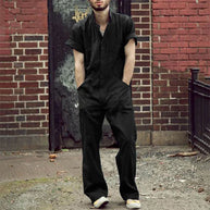 WW | Einfarbiger Jumpsuit Für Männer