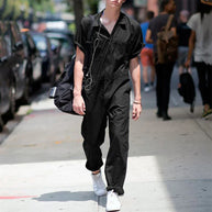 WW | Einfarbiger Jumpsuit Für Männer