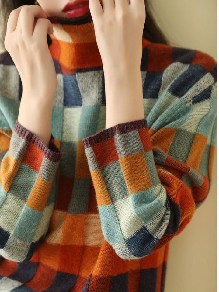 W&W Mode Bunter und warmer pullover