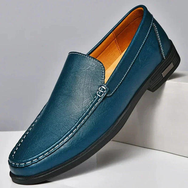 WW | Leder Slipper Loafers Herrenschuhe