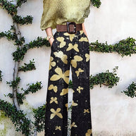 WW | trägerloser Jumpsuit mit Blumenmuster