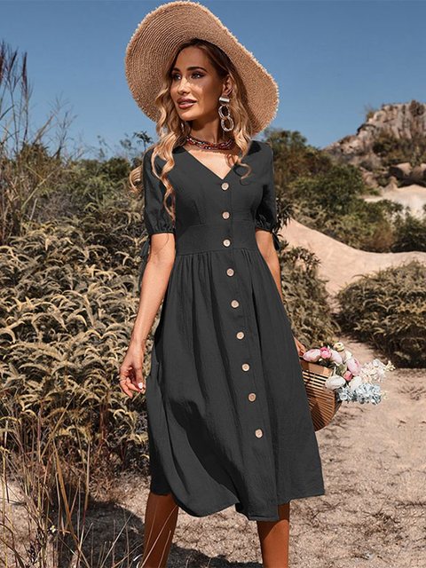W&W Mode | Classic Kurzes Damenkleid - Ausgabe 2024