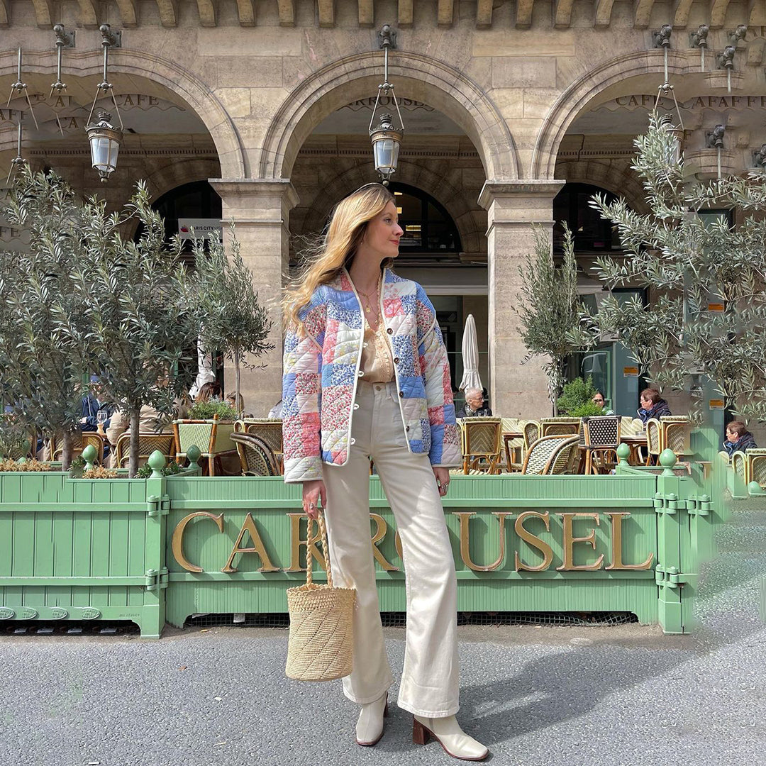 W&W Mode | Bequeme und stilvolle bunte Jacke für Damen