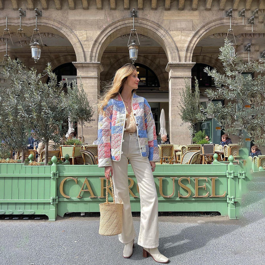 WW | Stilvolle Blumen Sommerjacke