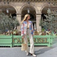 WW | Stilvolle Blumen Sommerjacke