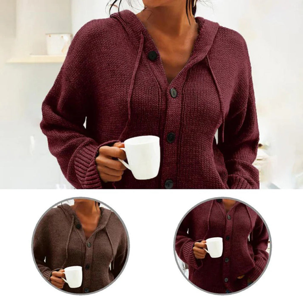 WW | Strickpullover mit Kragen und Schnur