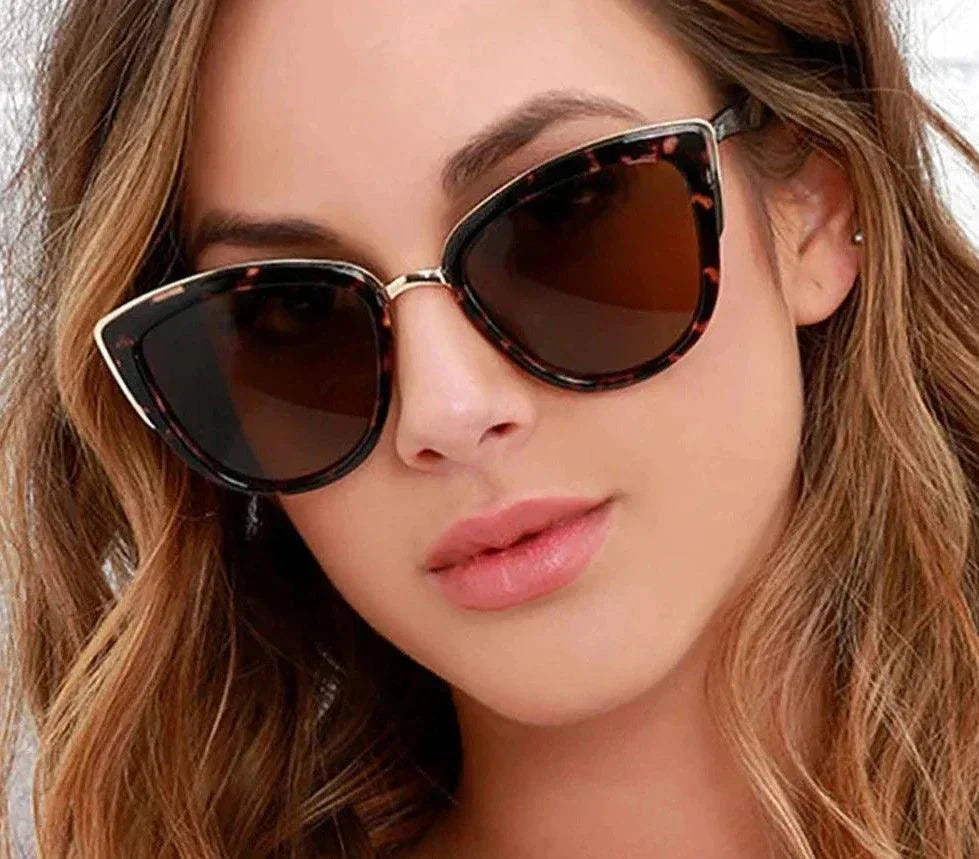 W&W Mode | Cateye Sonnenbrille Mit Verlaufsgläsern Und Uv Schutz