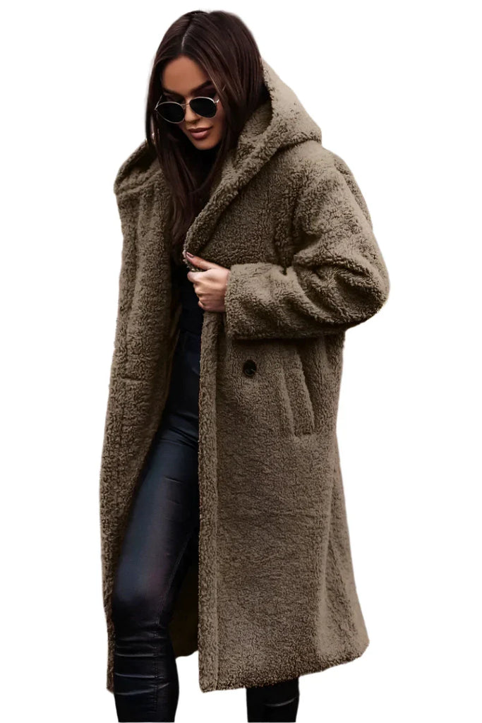 WW | Warme Dicke Jacke Mit Kapuze Für Damen